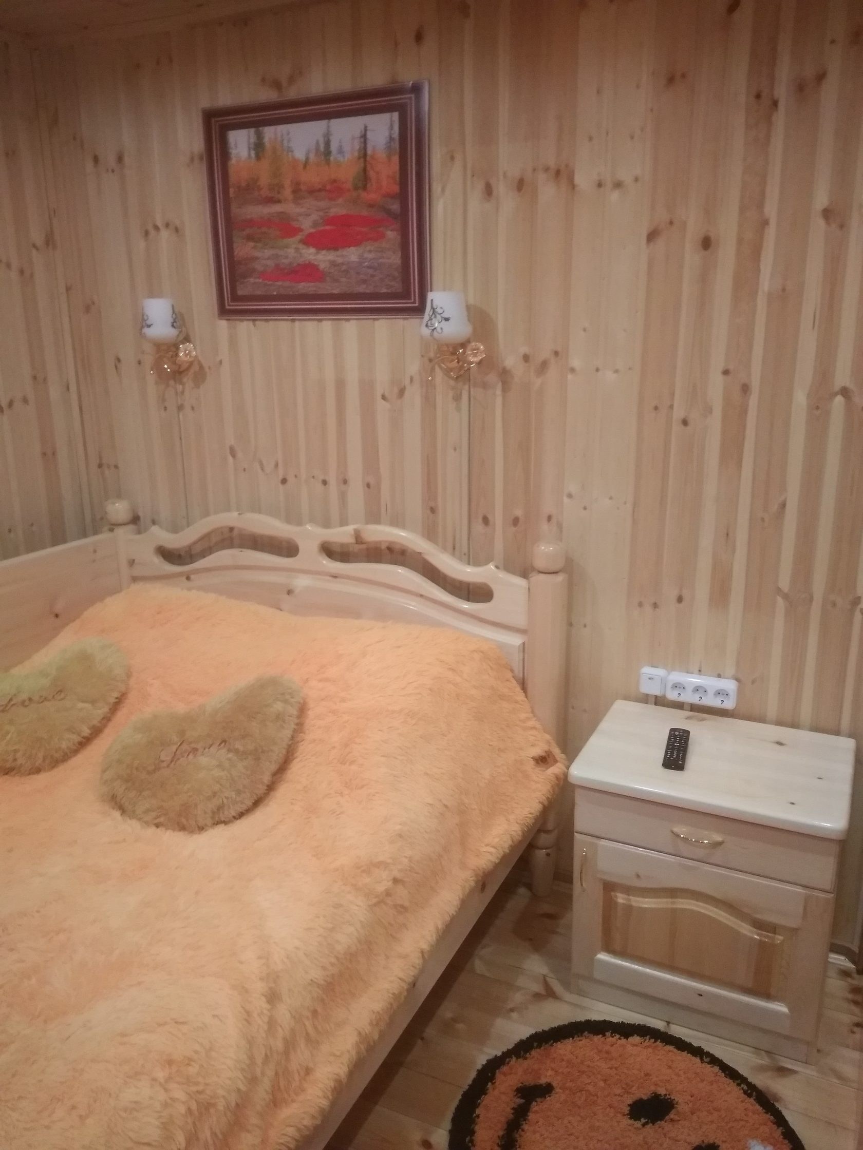 Двуспальная кровать из массива сосны 160×200: прочное основание под любой матрас. Изготовление на заказ — Мурманская область, Столярка 51