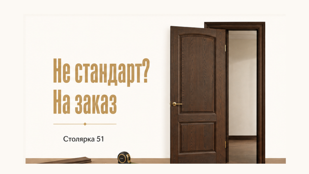 Как заказать двери нестандартных размеров из массива сосны
